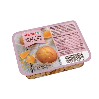 Kandovaná pomerančová kůra SPAR v balení 100 g pro pečení a zdobení cukrářských výrobků