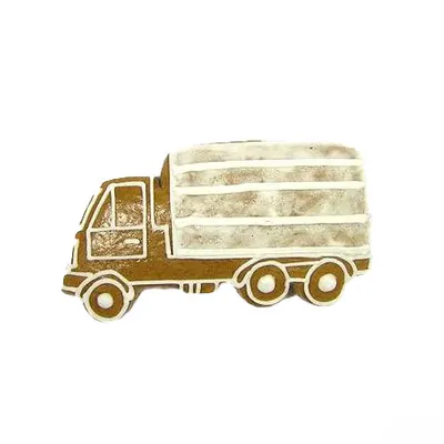 Nerezové vykrajovátko nákladní auto 39 x 77 mm