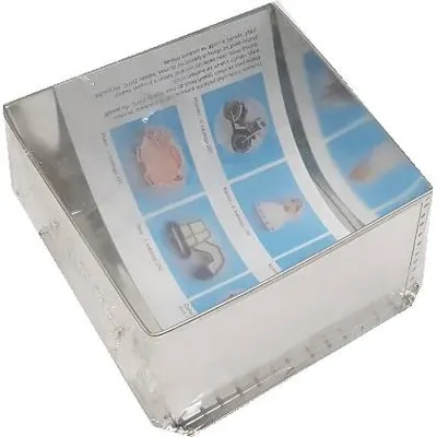 Dortová forma čtvercového tvaru 12x12 cm z pocínovaného plechu od značky Felcman na minidorty a dezerty