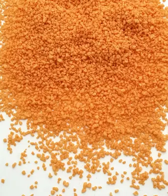 Oranžový aromatizovaný cukrový posyp s příchutí pomeranče v dóze 110 g na zdobení dezertů