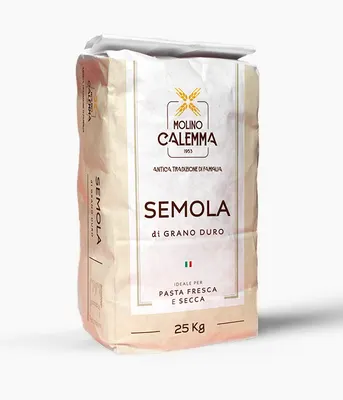 Semolina z tvrdé pšenice Nazional na těstoviny a pečivo v pytli o hmotnosti 25 kg