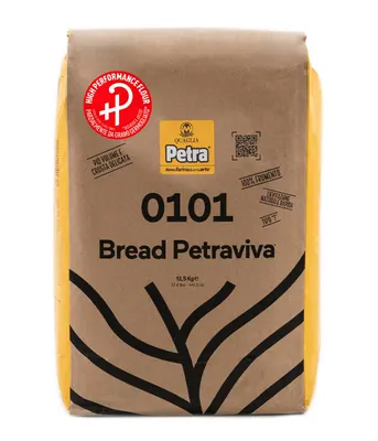Pšeničná mouka typ 1 s klíčky od Petry pro kynuté a plundrové těsto v pytli o hmotnosti 12,5 kg
