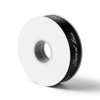 Černá dekorační stuha Cake Star o šířce 25 mm a délce 45 m pro dortové a dárkové dekorace