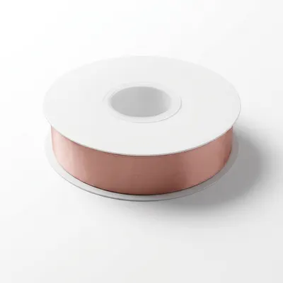 Růžovo-zlatá dortová stuha CAKE STAR šířky 25 mm a délky 45 m na zdobení dortů