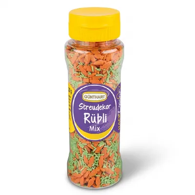 Cukrové zdobení mrkvičky oranžové, 120 g