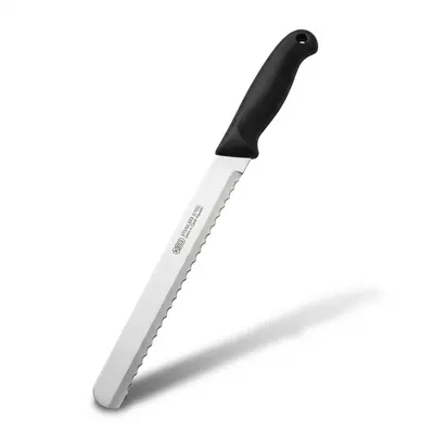 Vlnitý dortový nůž KDS s délkou čepele 28 cm pro krájení dortů a korpusů