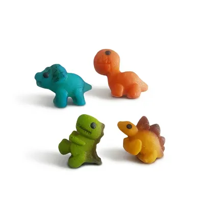 Marcipánové figurky malí dinosauři 3,5 cm, 4 ks