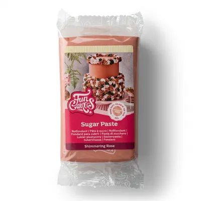 Potahovací hmota třpytivá růžová, 250 g