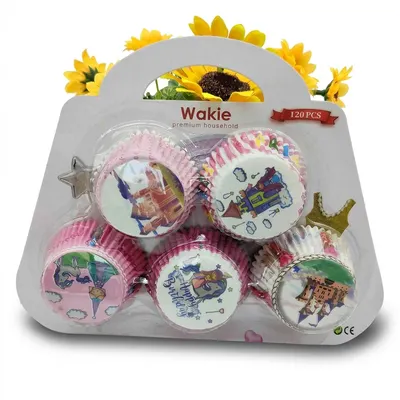 Košíčky na muffiny s princeznami 120 ks