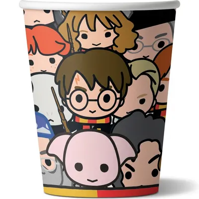 Papírový kelímek 250 ml Harry Potter, 8 ks