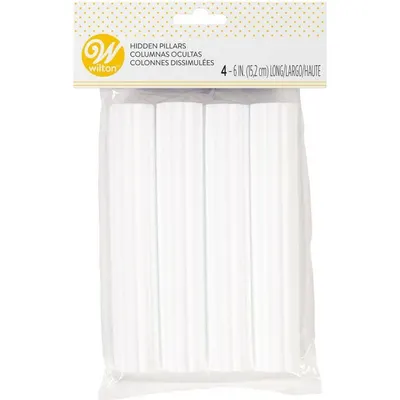 Výztuhy do patrových dortů plastové 15,2 cm, 4 ks Wilton