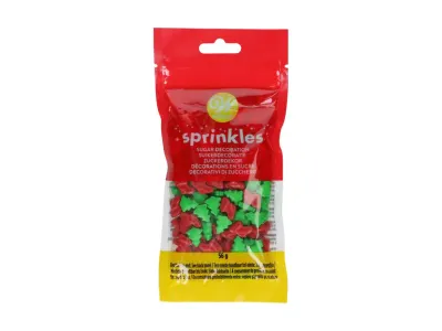 Cukrářské posypy stromečky a punčochy Wilton, 56 g