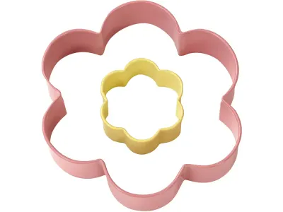 Vykrajovátko květina 3,5 a 8,5 cm, sada 2 ks