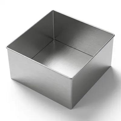 Čtvercový ráfek na pečení 14 x 14 cm, výška 8 cm