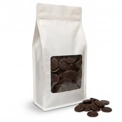 Tmavá čokoládová poleva SweetArt s obsahem kakaa 19 % v balení 250 g pro lesklé polevení dortů a zákusků