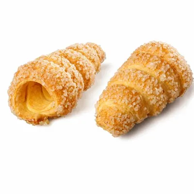 Kornouty z listového těsta pocukrované 13 cm (3 ks)