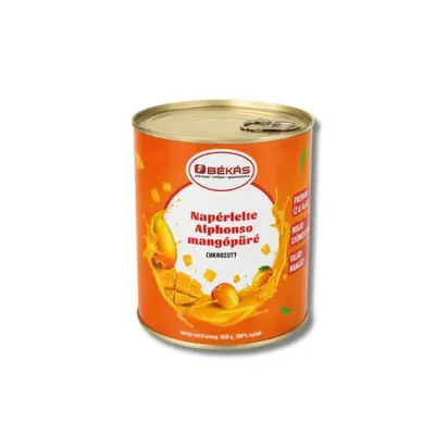 Ovocné pyré mango 95 % 850 g
