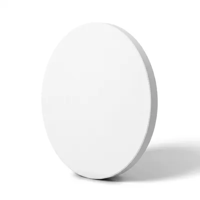 Bílá dortová podložka kulatá 25 cm, 12 mm