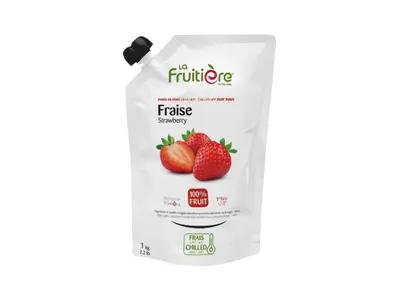 Jahodové pyré bez přidaného cukru 1 kg