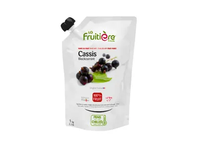 Ovocné pyré z černého rybízu 1 kg
