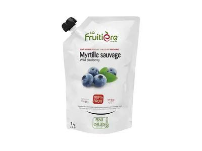 Borůvkové ovocné pyré 100% bez cukru 1 kg