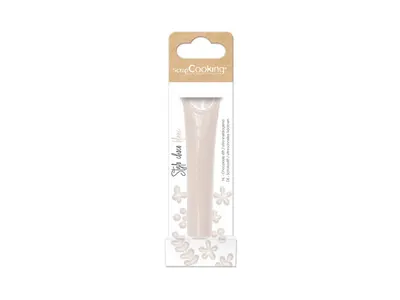 Čokoládová tuba na zdobení bílá 25 g