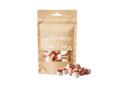 Cukrové meringue houby ScrapCooking 25 g