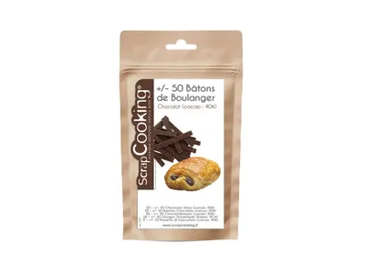 Čokoládové tyčinky do croissantů 8 cm, 165 g