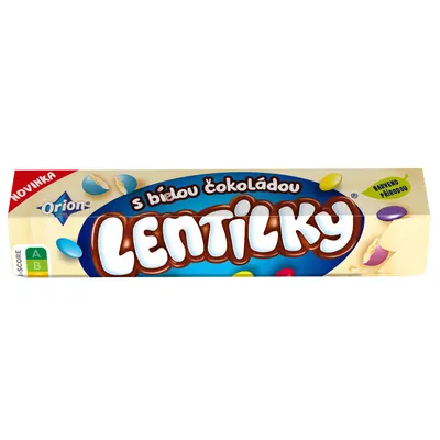 Orion Lentilky bílé 34 g