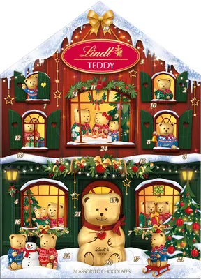 Lindt Kalendář adventní Teddy House