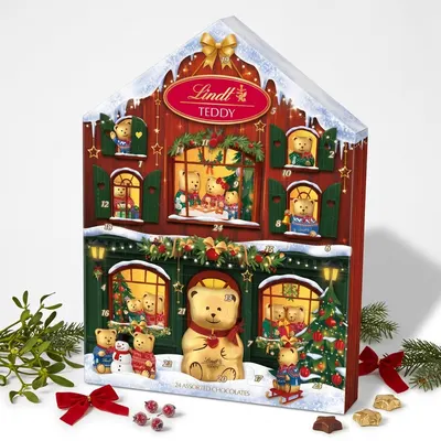 Lindt Kalendář adventní Teddy House