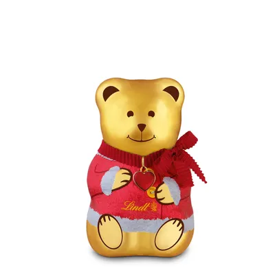Lindt Teddy Girl & Teddy Coat 100 g - čokoládový medvídek