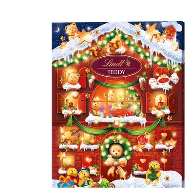 Lindt TEDDY KALENDÁŘ 170g