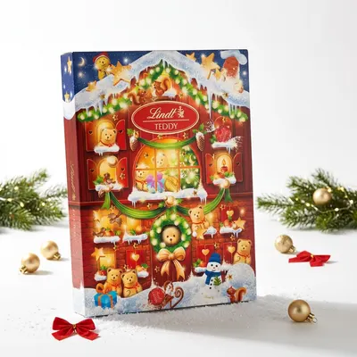 Lindt TEDDY KALENDÁŘ 170g