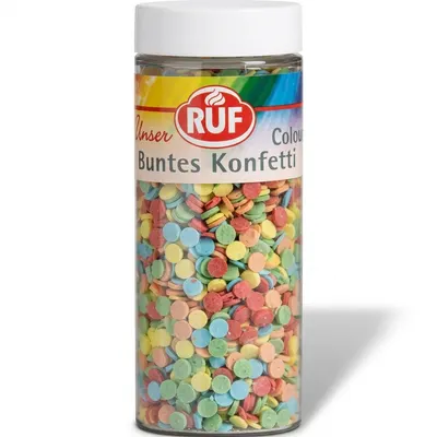 Konfety barevné posypy na dort 55 g
