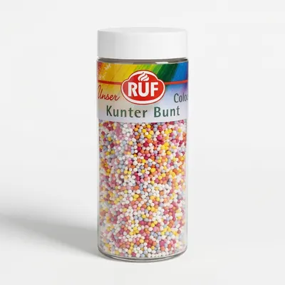 Perličky barevné duhové RUF 80 g