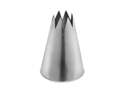 Špička trezírovací nerez řezaná vel. 8, výška 50 mm