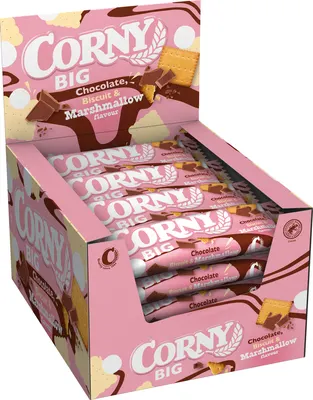 CORNY Big Marshmallow tyčinky 40 g