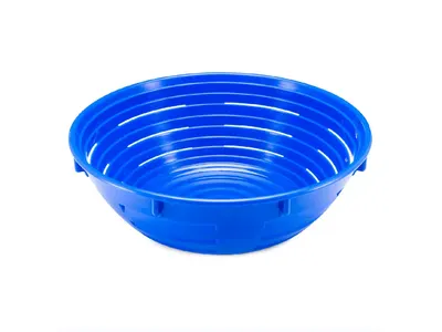 Ošatka na kynutí plastová kulatá modrá, průměr 25 cm
