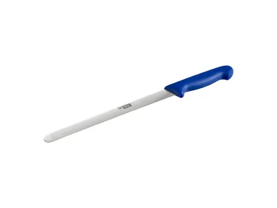 Cukrářský nůž hladký s modrou rukojetí, čepel 31 cm