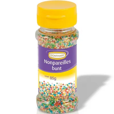 Cukrové miniperličky barevné na zdobení 85 g