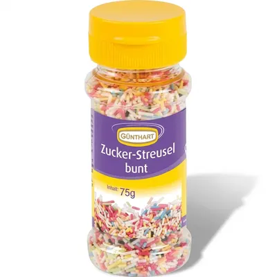 Cukrové sypání barevné tyčinky 75 g