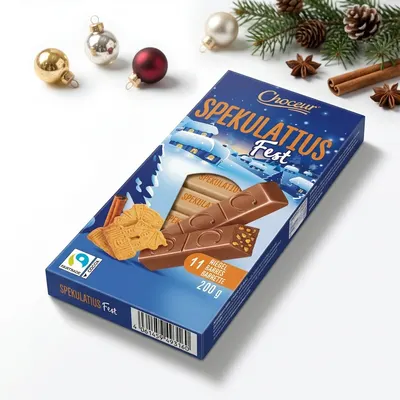Čokoládové tyčinky Spekulatius Fest Choceur 200 g