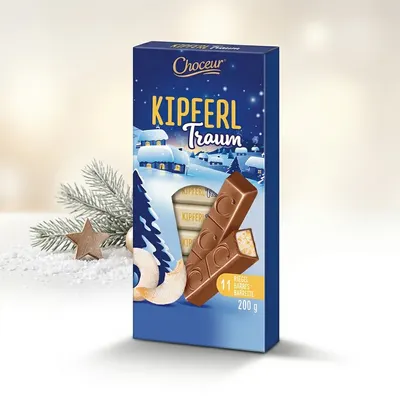 Čokoládové tyčinky Choceur Kipferl Traum 200 g