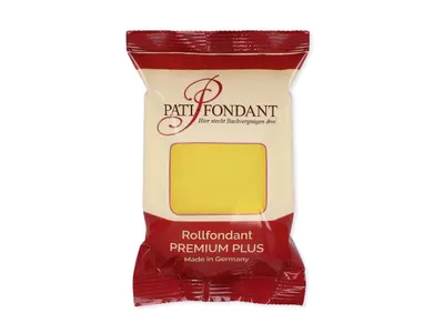 Potahovací hmota Premium Plus žlutá Cake Masters, 250 g