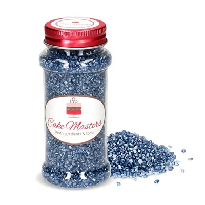 Zdobení na cukroví, dorty - MODRÝ CUKR, Německo 100g