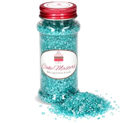 Zdobení na cukroví, dorty - TYRKYSOVÝ CUKR, Německo 100g