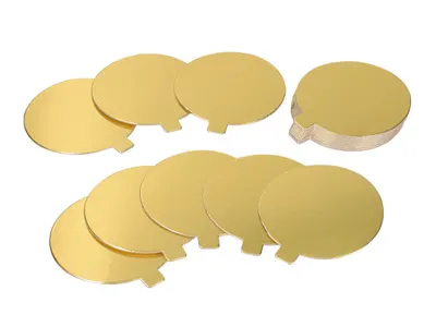 Podložka pod monoporce zlatá Cake Masters, 9 cm, 20 ks
