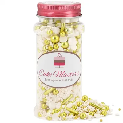 Zdobení na cukroví, dorty - SVATEBNÍ MIX, Německo 80g