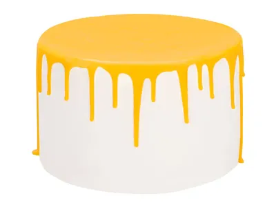 Poleva Cake Drip žlutá Cake Masters, 250 g
